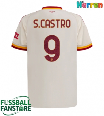 AS Roma Santiago Castro #9 Replik Auswärtstrikot 2026-27 Kurzarm